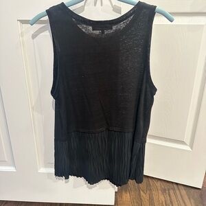 Generation love linen pleated top. Size medium